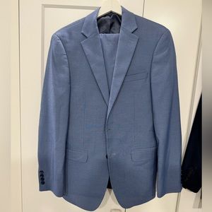 Powder blue 2 piece Calvin Klein Suit, great suit for spring/summer